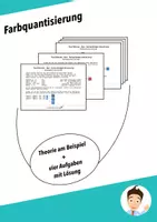 Vorschau - Präsentationen/Tafelbilder - Farbquantisierung - Datenkomprimierung - Deckblatt