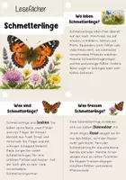 Vorschau - Unterrichtsreihen - Lesen- Lesefächer Schmetterlinge | Leseförderung, Sachtexte - Seite 2