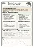 Vorschau - Arbeitsblätter - Der Igel – Wissenskarten für Klasse 2 - Seite 1