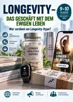 Vorschau - Arbeitsblätter - Longevity Das Geschäft mit dem ewigen Leben (Kl. 9/10) - Deckblatt