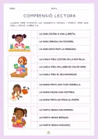 Vista previa - Hojas de trabajo - COMPRENSIONS LECTORES_Cicle Inicial - página 3