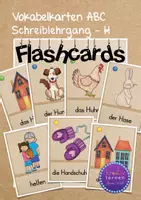 Vorschau - Fördermaterial/Inklusion - Bildkarten: Buchstabe H für den Schreiblehrgang - Deckblatt
