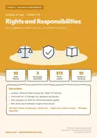 Vorschau - Arbeitsblätter - Rights and Responsibilities — Englisch E-Phase, Einheit 18 Was Jugendliche dürfen, müssen und einfordern können - Deckblatt