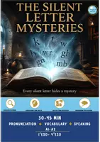 Vista previa - Hojas de trabajo - The Silent Letter Mysteries The castle Silent K - Portada