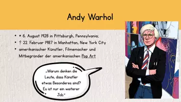 Vorschau - Mal- und Bastelvorlagen - Pop Art Halloween Collage nach Andy Warhol - aus Zeitungspapier - Seite 1