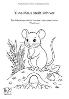 Vorschau - Arbeitsblätter - Yuna Maus stellt sich vor Sachgeschichte/Mitmachgeschichte - Seite 1