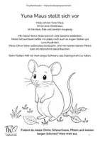 Vorschau - Arbeitsblätter - Yuna Maus stellt sich vor Sachgeschichte/Mitmachgeschichte - Seite 2