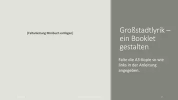 Vorschau - Stundenentwürfe - Großstadtlyrik vergleichen - Seite 3