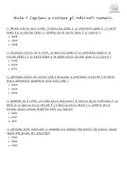 anteprima - Esercizi - Accoglienza matematica classe 4ª – Caccia al tesoro - Pagina 2
