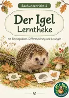 Vorschau - Arbeitsblätter - Igel-Lerntheke – Sachunterricht Klasse 2 - Deckblatt