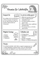 Vorschau - Arbeitsblätter - Igel-Lerntheke – Sachunterricht Klasse 2 - Seite 1