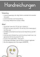 Vorschau - Arbeitsblätter - Lesespaziergang Halloween - 5fach differenziert - Seite 1