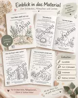 Vorschau - Arbeitsblätter - Yuna Maus stellt sich vor Sachgeschichte/Mitmachgeschichte - Deckblatt
