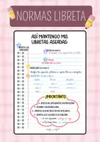 Vista previa - Hojas de trabajo - NORMAS LIBRETAS - Portada