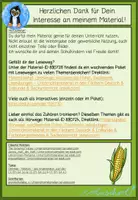Vorschau - Arbeitsblätter - Getreide Sachtext, Sachunterricht, Vom Korn zum Brot - Seite 1