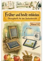 Vorschau - Arbeitsblätter - Sachunterricht Klasse 2 – Früher und heute entdecken Bildkarten - Deckblatt