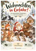 Vorschau - Poster - Weihnachten in Gefahr! – Theaterstück für die Grundschule - Deckblatt