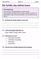 Vorschau - Arbeitsblätter - Basisscreening Anleitungen verstehen Klasse 5–6 - Seite 2