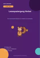 Vorschau - Arbeitsblätter - Herbst & Halloween | Starterpaket 1–2 - Seite 1