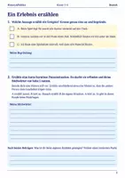 Vorschau - Arbeitsblätter - Basisscreening Sprechen Arbeitsheft Klasse 5 bis 6 Schulstart Erzählen Erklären Begründen und Nachfragen - Seite 2