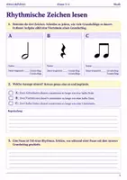 Vorschau - Arbeitsblätter - Basisscreening Musik Klasse 5 bis 6 Arbeitsheft - Seite 2