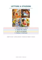 anteprima - Didattica a stazioni - Letture a stazioni_4 racconti e attività cooperative - Pagina di copertina