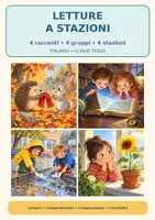 anteprima - Didattica a stazioni - Letture a stazioni_4 racconti e attività cooperative - Pagina 1