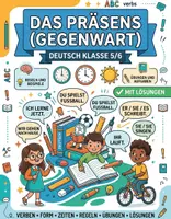 Vorschau - Unterrichtsreihen - Das Präsens (Gegenwart) | Deutsch Klasse 5/6 - Deckblatt