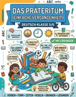 Vorschau - Unterrichtsreihen - Das Präteritum | Deutsch Klasse 5/6 - Deckblatt