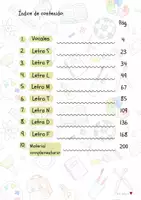 Vista previa - Refuerzo / NEE / Materiales de apoyo - Método de lectoescritura fonético. Completo vocales y primeras consonantes. - página 2