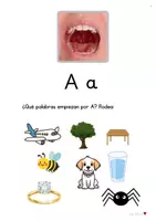 Vista previa - Refuerzo / NEE / Materiales de apoyo - Método de lectoescritura fonético. Vol.1: VOCALES - página 3