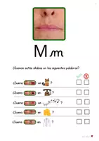 Vista previa - Refuerzo / NEE / Materiales de apoyo - Método de lectoescritura fonético. Vol.5: Letra M - página 3