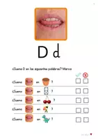 Vista previa - Refuerzo / NEE / Materiales de apoyo - Método de lectoescritura fonético. Vol.8: Letra D - página 3