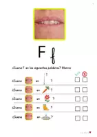 Vista previa - Refuerzo / NEE / Materiales de apoyo - Método de lectoescritura fonético. Vol.9: Letra F - página 3