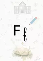Vista previa - Hojas de trabajo - Método de lectoescritura fonético-gestual. Vol.9: Letra F - página 2