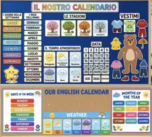 anteprima - Materiale interattivo - Calendario interattivo primaria/ infanzia - Pagina di copertina