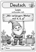 Vorschau - Arbeitsblätter - Wörter verlängern – b, d, g üben - Rechtschreibung Klasse 2 - Seite 3