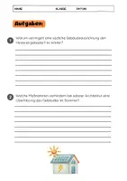 Vorschau - Arbeitsblätter - Solare Architektur: Nachhaltiges Bauen & Gebäudeausrichtung - Seite 3
