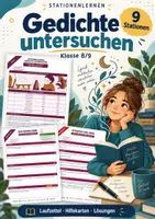 Vorschau - Arbeitsblätter - Stationenlernen Deutsch XXL | Alle 16 Stationsläufe für die Sekundarstufe I | Klasse 5 bis 9 - Seite 2