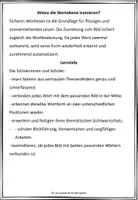 Vorschau - Arbeitsblätter - Wort und Bild - lesen auf Wortebene - Seite 1