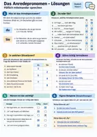 Vorschau - Arbeitsblätter - Anredepronomen richtig verwenden - Seite 2
