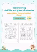 Vorschau - Unterrichtsreihen - soziales Lernen Grundschule - Deckblatt