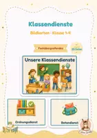 Vorschau - Bildkarten - Klassenregeln Klasse 1 - Deckblatt