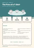 Vorschau - Arbeitsblätter - The Price of a T-Shirt – Englisch Oberstufe - Seite 1