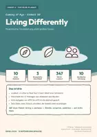 Vorschau - Arbeitsblätter - Living Differently — Englisch E-Phase, Einheit 30 Realistische Veränderung statt großer Geste - Deckblatt