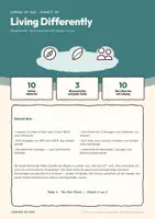 Vorschau - Arbeitsblätter - Living Differently — Englisch E-Phase, Einheit 30 Realistische Veränderung statt großer Geste - Seite 1