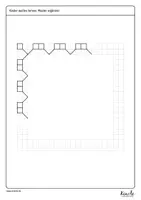 Vorschau - Arbeitsblätter - Bilderrahmen zeichnen (Bandornamente fortsetzen) - Seite 3