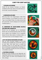 Vorschau - Mal- und Bastelvorlagen - Sonnenfänger Fensterbilder Herbst – Suncatcher mit Seidenpapier/Transparentpapier basteln | Bastelvorlage für die Grundschule Klasse 1 2 - Seite 3
