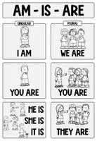 Vorschau - Arbeitsblätter - am is are Worksheets Arbeitsblätter zum Verb to be - Seite 3