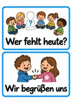 Vorschau - Bildkarten - Morgenkreis Moderationskärtchen - Seite 2